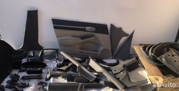 Салон Honda civic 4d