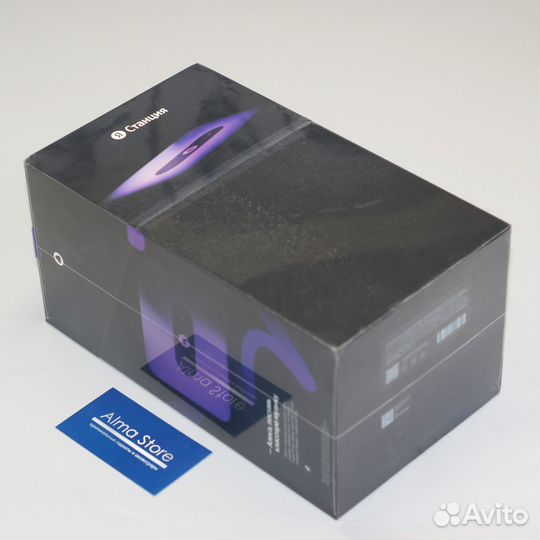 Умная колонка Яндекс.Станция 2 Чёрная