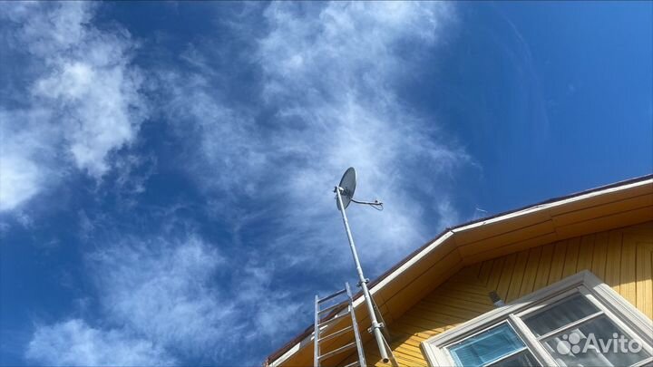 Установка спутникового/цифр.тв, скоростного и-нета