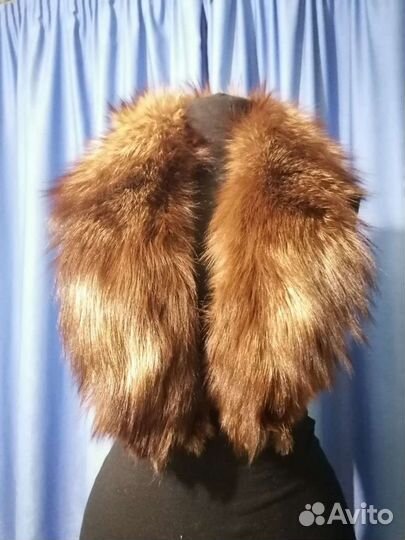 Воротник из чернобурки