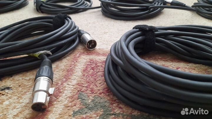 Микрофонные шнуры (много)