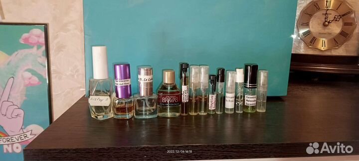 Отливанты парфюма. Оригиналы