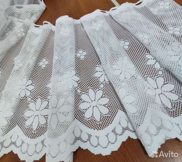 Тюль короткий Шторы