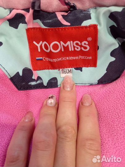 Зимний костюм для девочки 116