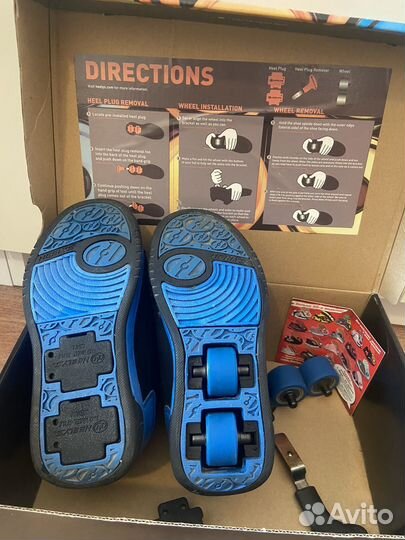 Кроссовки heelys 30 размер (кроссовки-ролики)