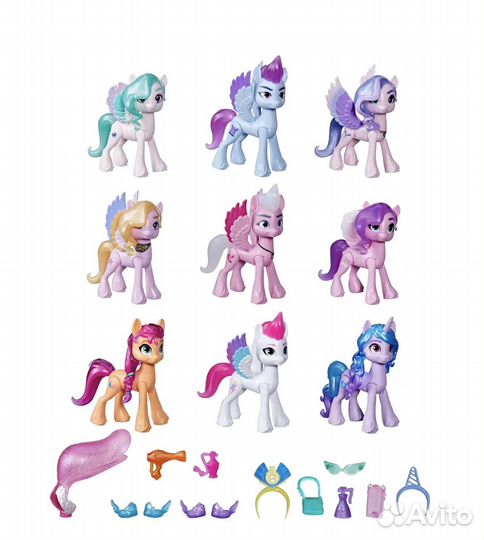 My Little Pony сияющие сцены 9 пони