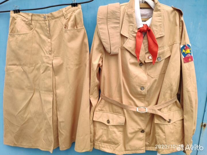 Форма пионерская Ю.Д.П.Д. 1970-х годов СССР