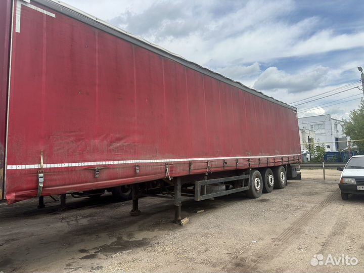 Тент штора на полуприцеп бу