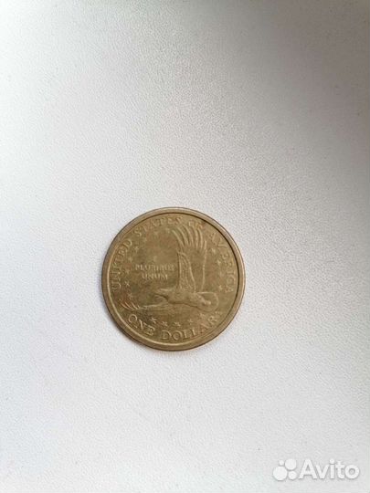 Монета ONE dollar 2000 г