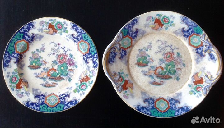 Старинный английский фаянс