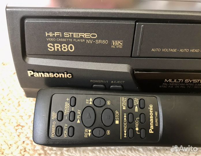 HI-FI.Stereo.Panasonic NV-SR 80.Видео-Плеер