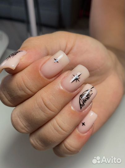 Маникюр, наращивание