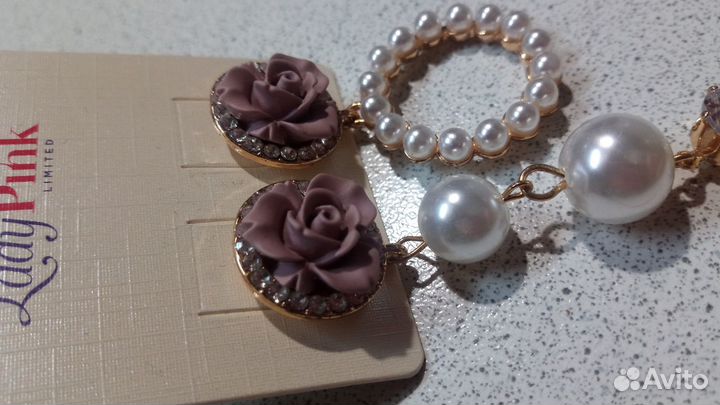 Серьги-гвоздики