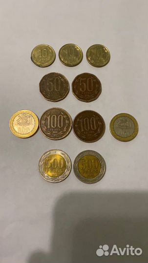 Монеты Чили