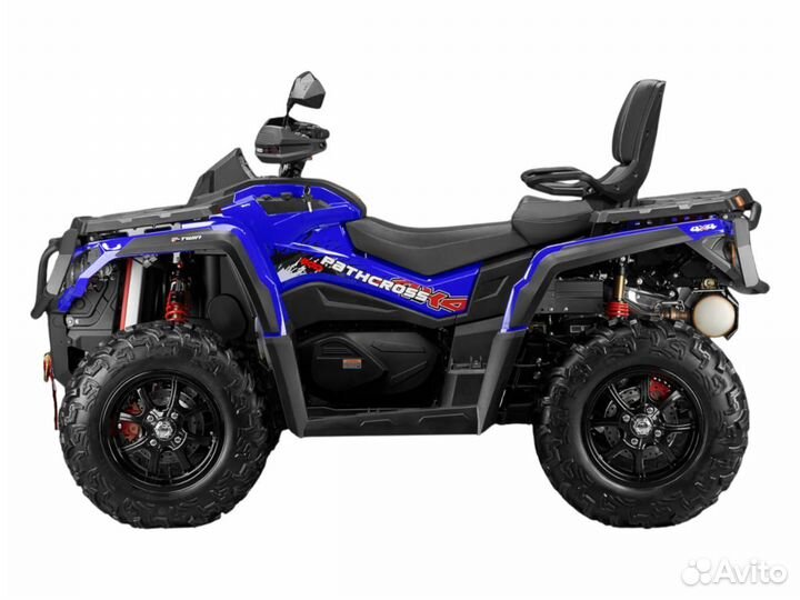 Квадроцикл Aodes(Аодес) ATV800 двухместный синий