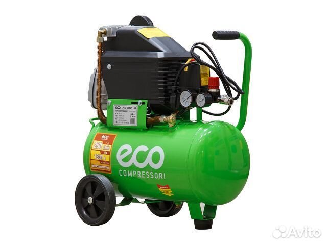 Компрессор ECO AE-251-4 (260 л/мин, 8 атм, коаксиа