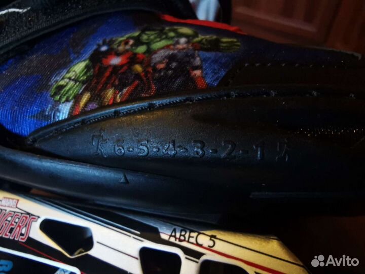 Роликовые коньки детские раздвижные