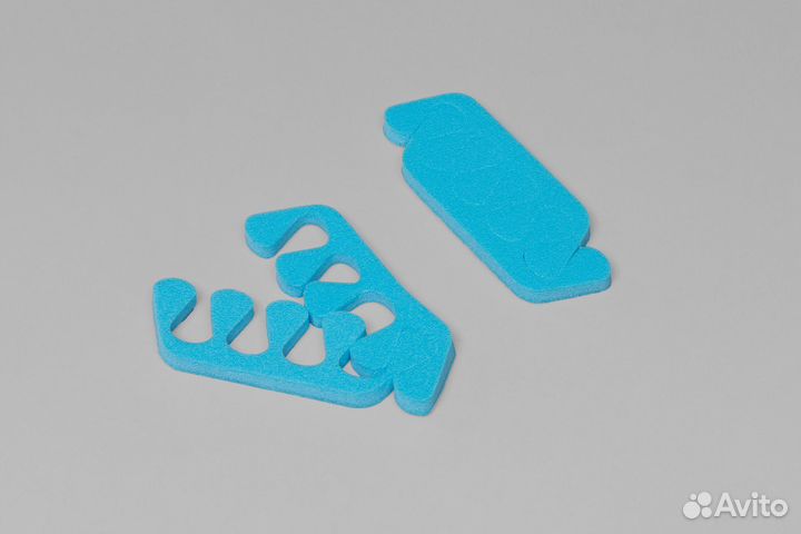 02-786 Разделители для пальцев 8мм 20пар ппэ голуб