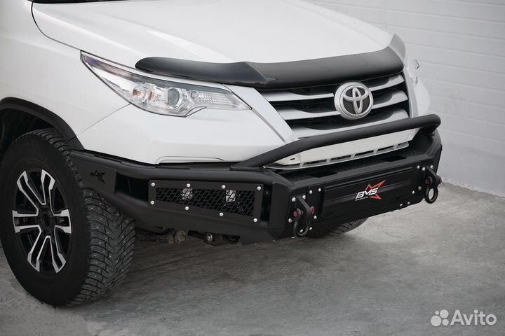 Силовой бампер передний Toyota Fortuner BMS alfa