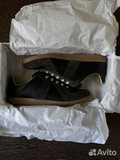 Кеды Maison Margiela Replica GAT Gray