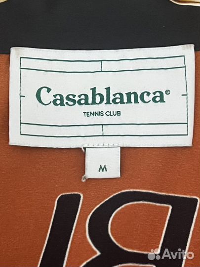 Casablanca шелковая мужская рубашка оригинал M