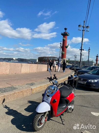 Мопед, скутер для фотосессии (реквизит)