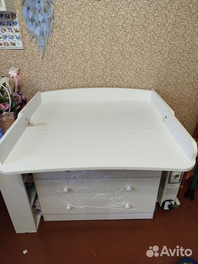Комод детский пеленальный столиком