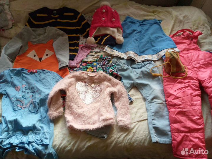 Вещи для девочки пакетом