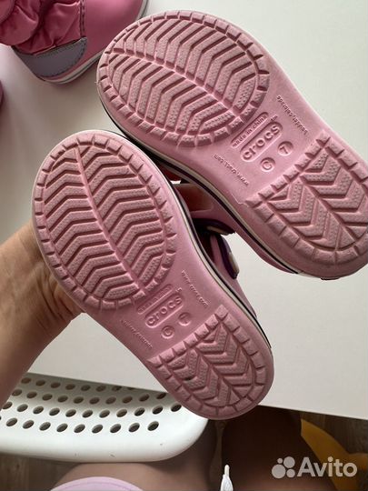 Обувь crocs для девочек c7 c8