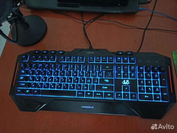 Игровая клавиатура asus cerberus