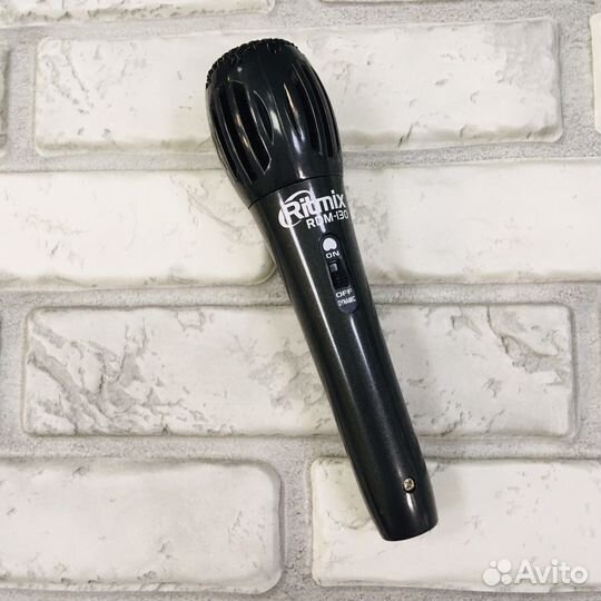 Проводной микрофон Караоке черный RDM 130