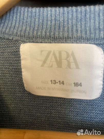 Пуловер Zara 164, брюки Pull&bear S