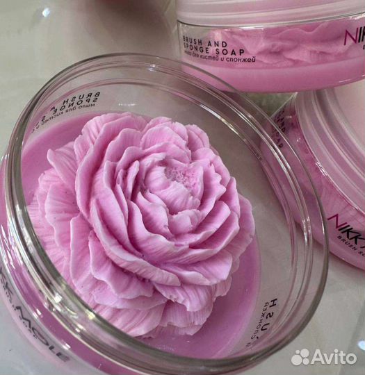 Мыло для очищения кистей и спонжей