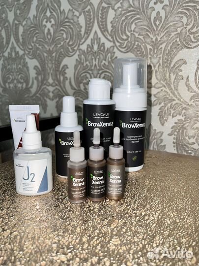 Хна для бровей brow henna