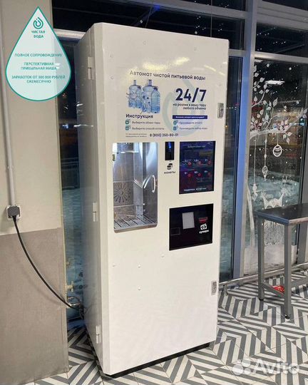 Бизнес автоматов с питьевой водой