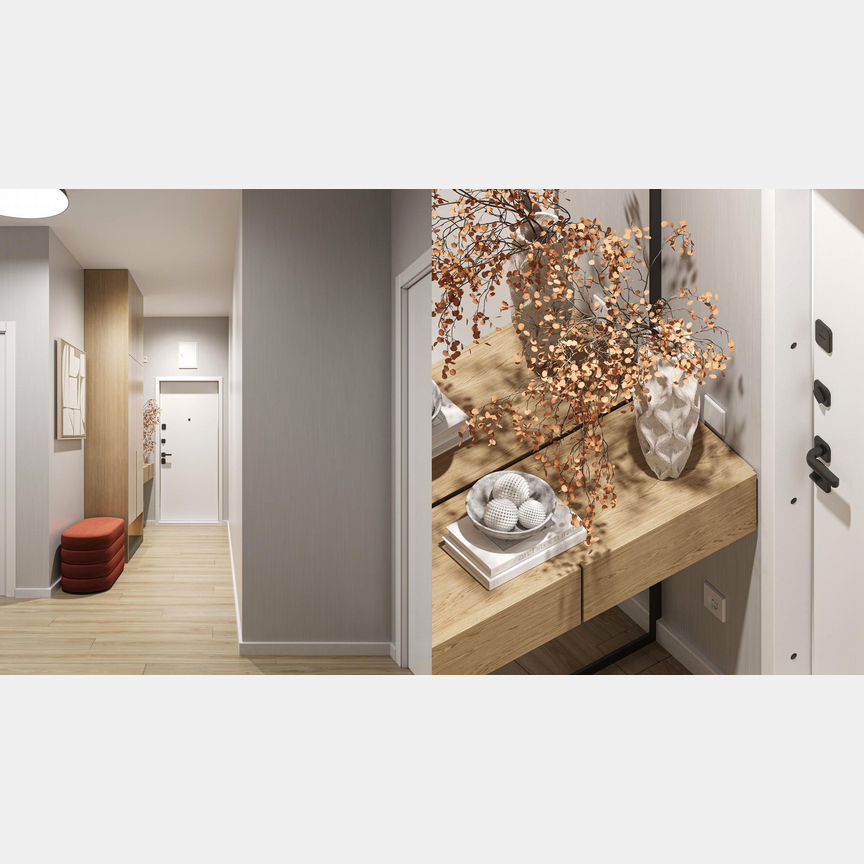 2-к. квартира, 58,1 м², 4/9 эт.