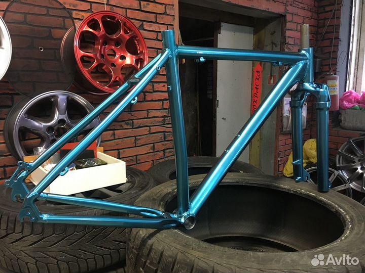 Велосипед покрашу