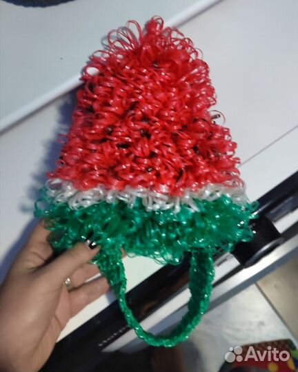 Мочалка ручной работы