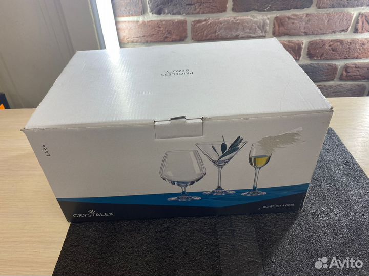 Набор бокалов для мартини 210мл*6шт bohemia lara 4