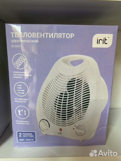 Тепло вентилятор спиральный Irit