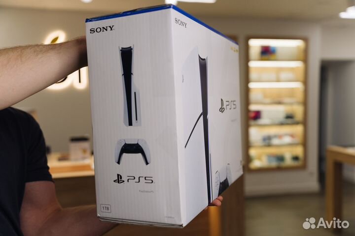Sony PlayStation 5 Slim с дисководом 1 тб