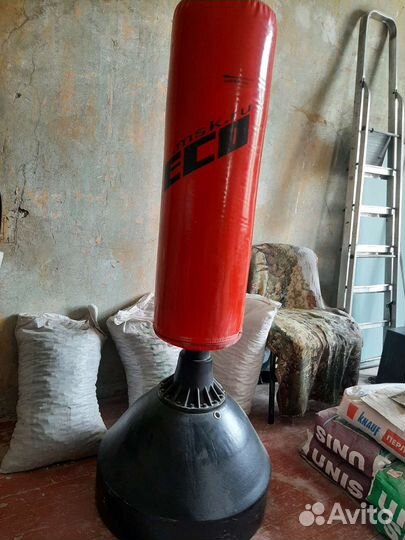 Мешок боксерский напольный с засыпным основанием