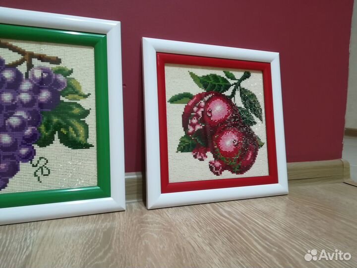 Алмазная мозаика, готовые картины