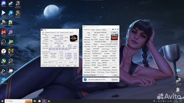 Игровой компьютер ryzen 5 5500