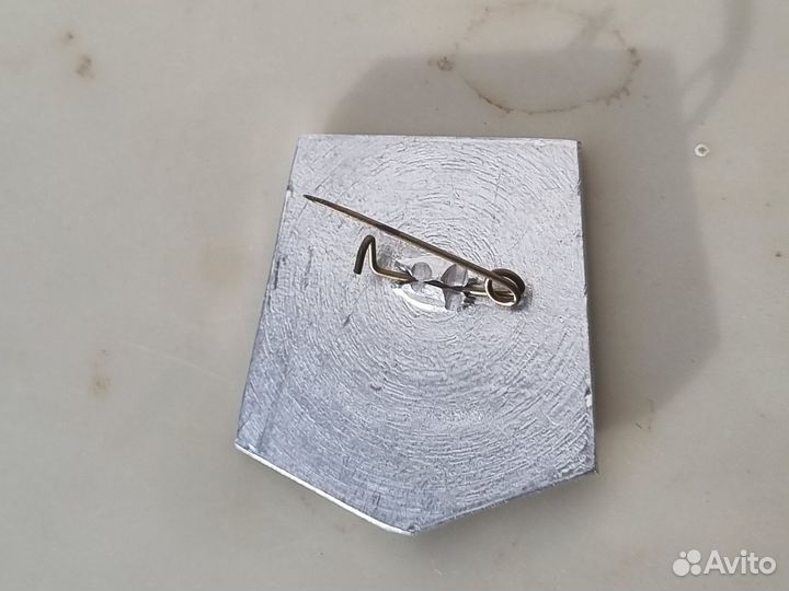 Значок Голубой патруль Рыбнадзор СССР люкс