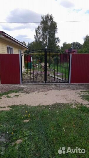 Откатные ворота под ключ частник