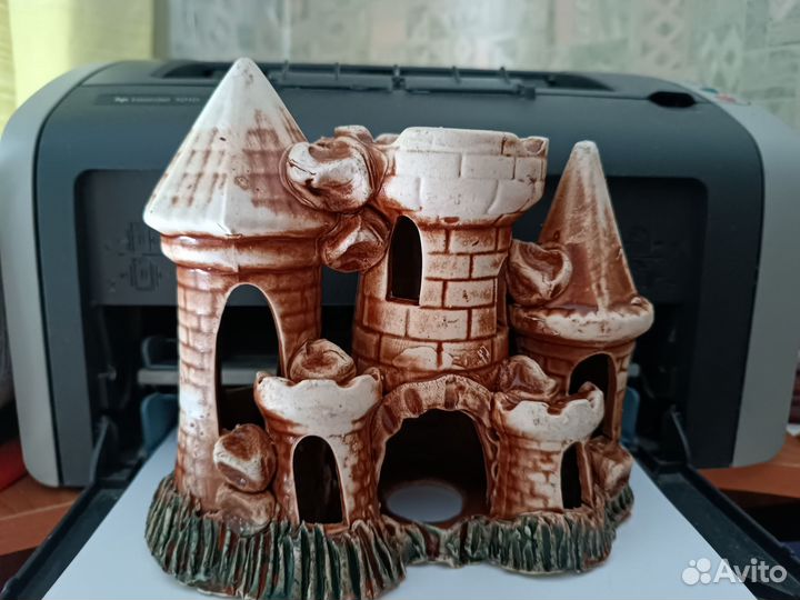 Декор для аквариума замок