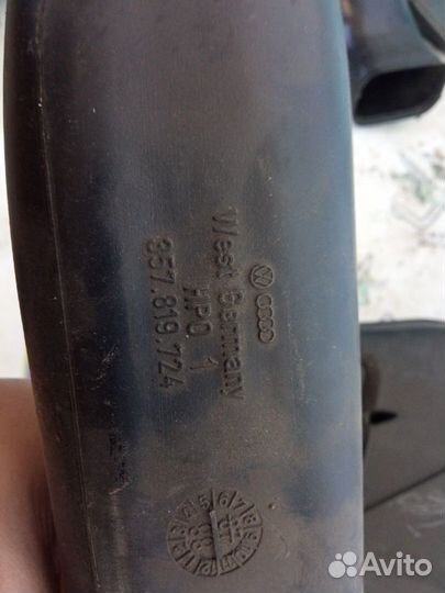 Воздуховоды Volkswagen Passat B3