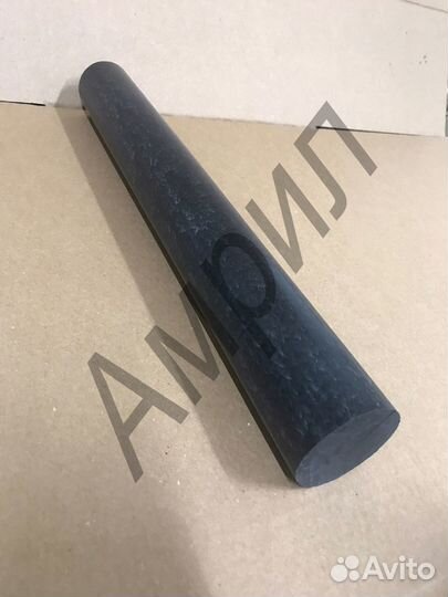 Капролон графитонаполненные стержни Ф 10мм - 150мм