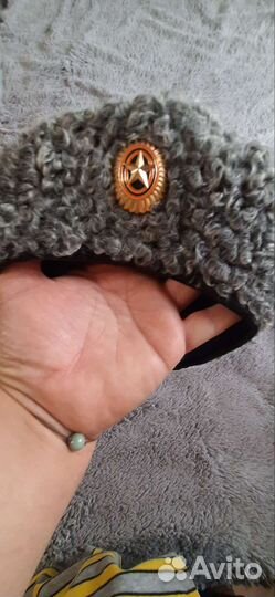 Берет военный каракулевый